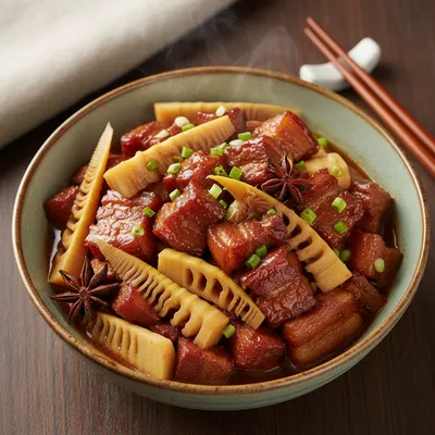 Bamboo Shoot Braised Pork