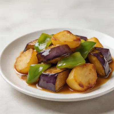 Di San Xian — Three Earthly Treasures