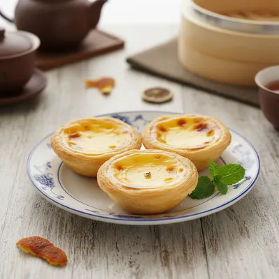 Cantonese Egg Tart — Golden Custard Cup