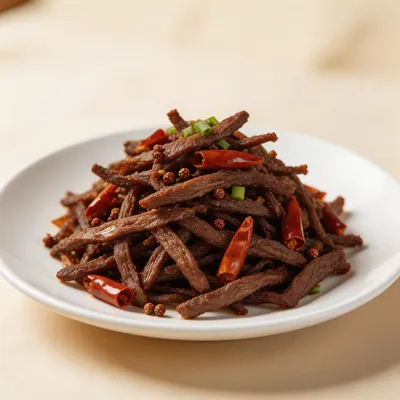 Gan Bian Niu Rou Si — Dry-Fried Shredded Beef