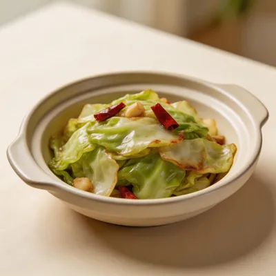 Gan Guo Bao Cai — Dry Pot Cabbage