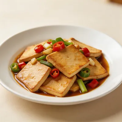 Gan Guo Qian Ye Dou Fu — Dry Pot Thousand-Layer Tofu