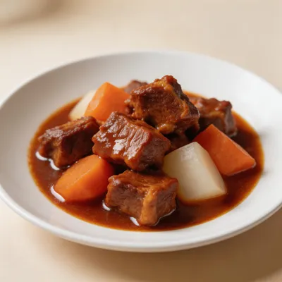 Braised Beef Brisket — Red-Cooked Brisket