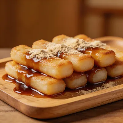 Hóng Táng Cí Bā — Brown Sugar Rice Cake