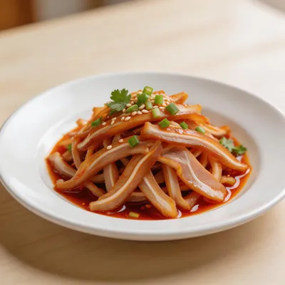 Pig Ear in Chili Oil