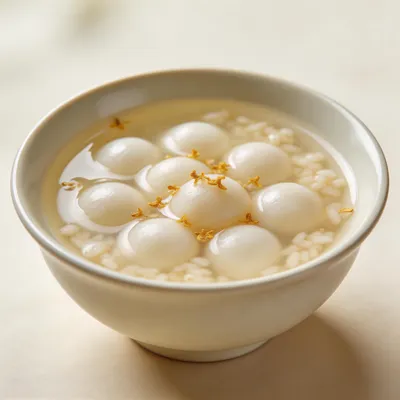 Fermented Rice Balls — Sweet Rice Wine Dumplings