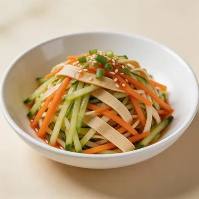 Liang Ban San Si — Cold Three-Shred Salad