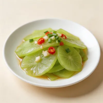 Cold Dressed Lettuce Stem