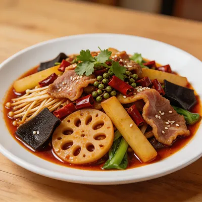 Spicy Numbing Dry Pot — Málà Stir-Fry