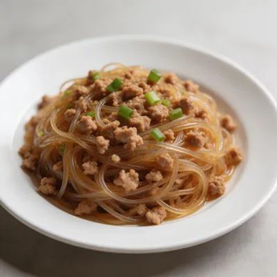 Ants Climbing a Tree — Spicy Glass Noodles