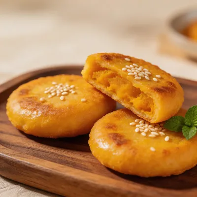 Nán Guā Bǐng — Pumpkin Cake