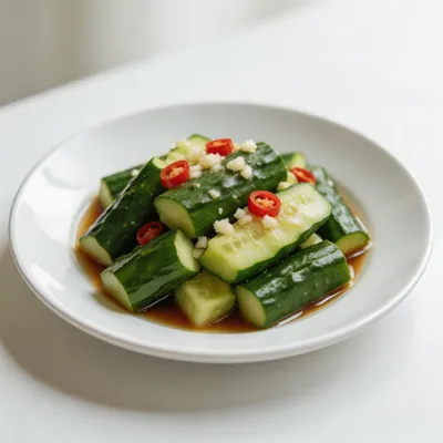 Pai Huang Gua — Smashed Cucumber Salad