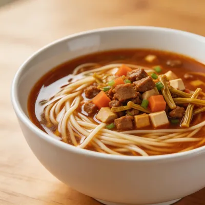 Shaanxi Minced Pork Noodles