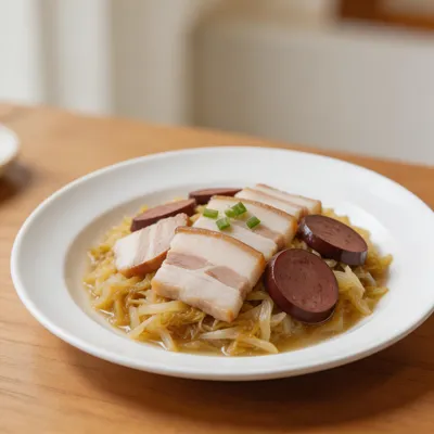 Sha Zhu Cai — Northeast Pork Platter