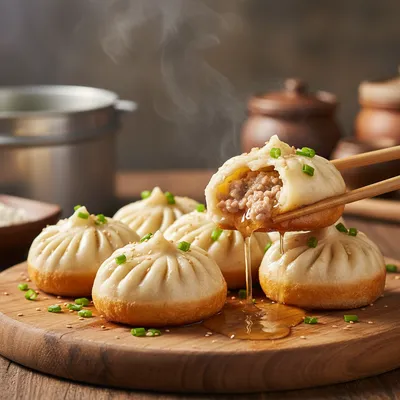 Pan-Fried Soup Buns