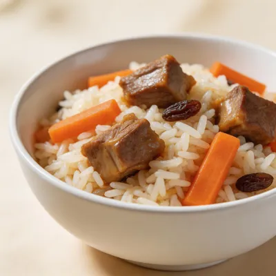 Xinjiang Pilaf