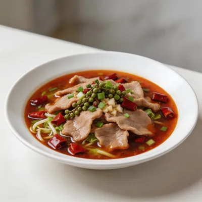 Shui Zhu Rou Pian — Water-Boiled Pork Slices