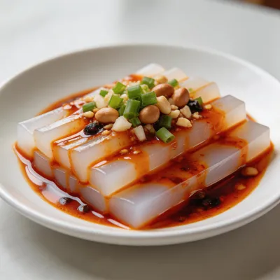 Sichuan Mung Bean Jelly — Northern Sichuan Cold Jelly
