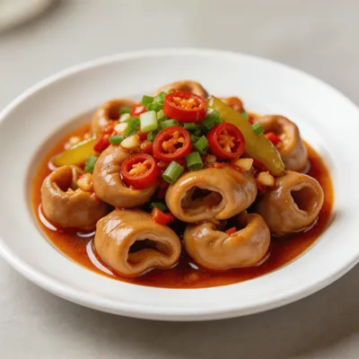 Suan La Fei Chang — Hot and Sour Pork Intestines