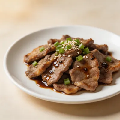 Tie Ban Niu Rou — Sizzling Iron Plate Beef