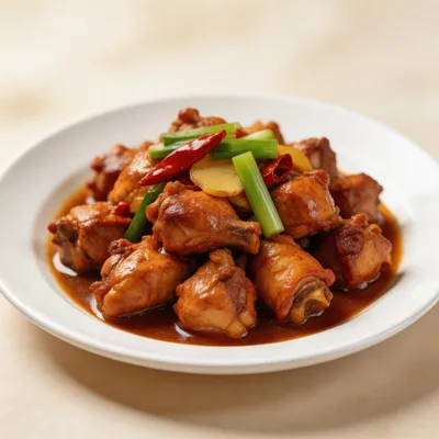 Tie Guo Xiao Gong Ji — Iron Pot Young Rooster