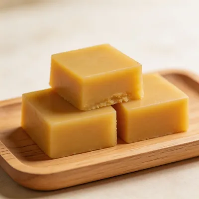 Wān Dòu Huáng — Pea Flour Cake