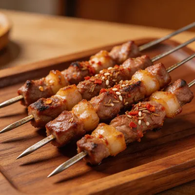 Xi'an Lamb Skewers — Smoky Street Meat