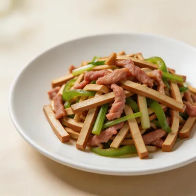Shredded Pork with Dried Tofu