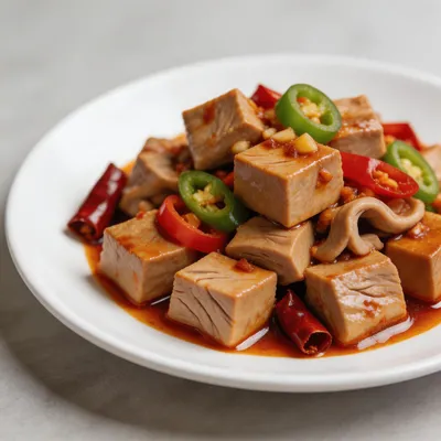 Xiang La Du Kuai — Spicy Tripe Chunks