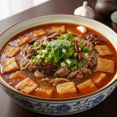 Yangrou Paomo — Lamb Bread Soup