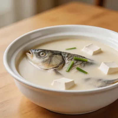 Fish Head Tofu Soup